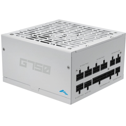 Блоки питания SAMA G750 White (G0750-WHGFF001-EU) (HAT-750yzB1G), 750W 80+ Gold (ATX, 3.1, PCIe 5.0, Full modular, 1x24(20+4)pin mesh 550mm)
