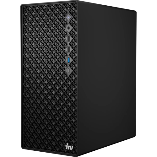 ПК iRU Tactio 310H6SB (2131072) Intel Core i5 13400, DDR5 16ГБ, 512ГБ(SSD), Intel UHD Graphics 730, FreeDOS, черный