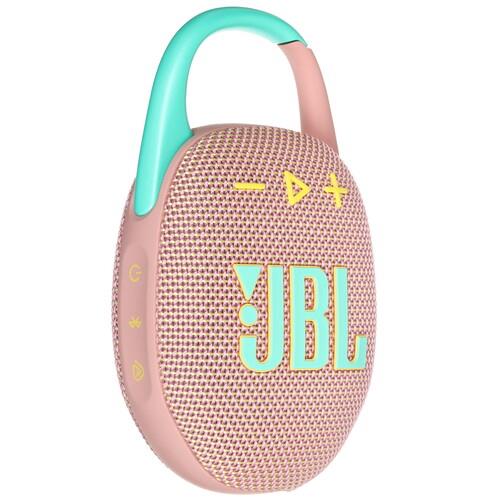 Портативная колонка JBL CLIP 5, розовый