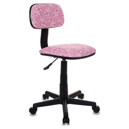 Кресло детское Бюрократ CH-201NX/Hearts-PK розовый сердца Hearts-Pk