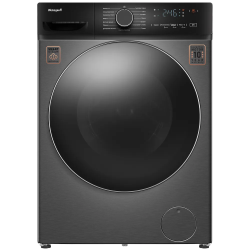 Стирально-сушильная машина Weissgauff WMD 4828 Inverter Steam Grey