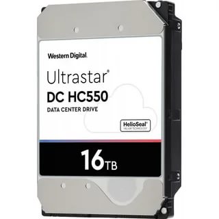 HDD WD Original SAS 3.0 16Tb 0F38357 WUH721816AL5204 Ultrastar DC HC550 (7200rpm) 512Mb 3.5"