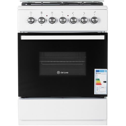 Комбинированная плита De Luxe 606031.00 ГЭ 001 белый