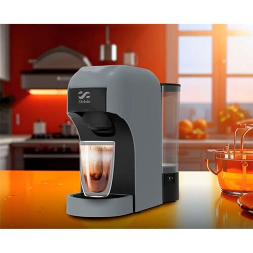 Кофемашина капсульная Stelvio XC300 серая