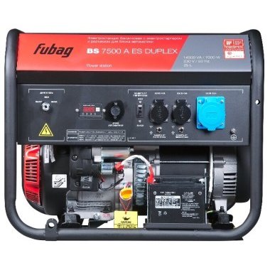 Электростанция Fubag BS 7500 A ES Duplex (641 001) бензиновая
