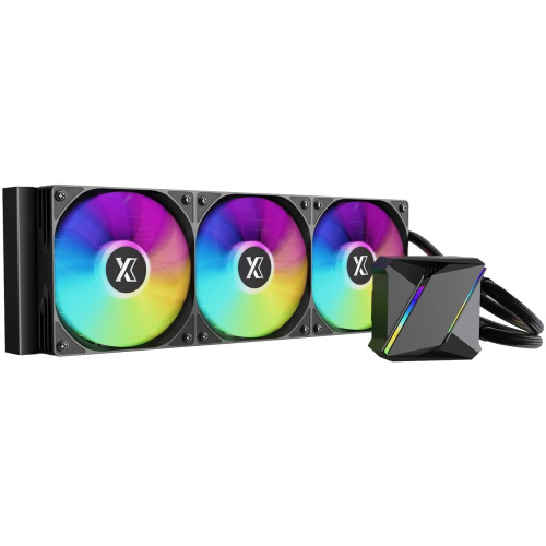 СВО XASTRA LM360 ARGB BK Intel LGA LGA1851/1700/1200/115X/AM5/AM4 (3x120 ARFB fan, TDP 285W, black) RET