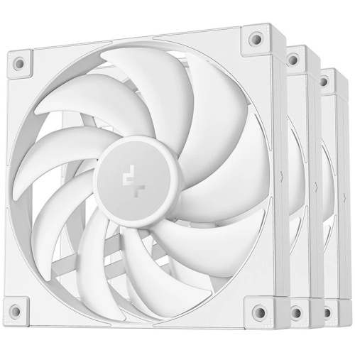 Вентилятор DEEPCOOL FD14 WH-3 in 1 140x140x25мм (PWM, белый, 400-1650об/мин) Color BOX