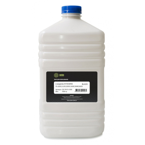 Тонер Cactus CS-TKY3-1000 черный для Kyoсera Universal