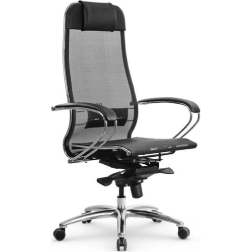 Кресло Метта T-1.04 Infinity Easy Clean (Z316037032) сетка с подголов. крестов. металл хром