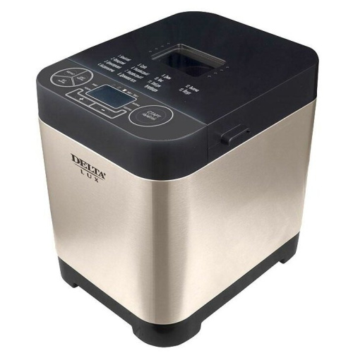 Хлебопечь DELTA DL-8008В золотистый с черным