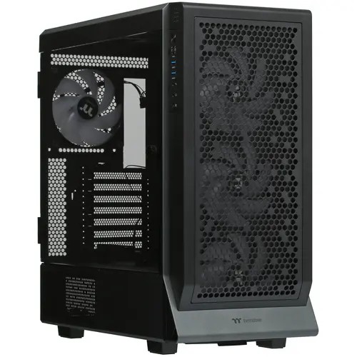 Корпус Thermaltake Ceres 500 TG ARGB (CA-1X5-00M1WN-00) черный без БП ATX 4x140mm 2xUSB3.0 1xUSB3.1 audio bott PSU