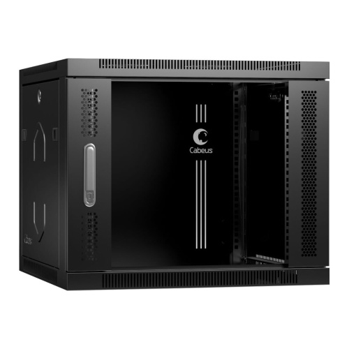 Шкаф коммутационный CABEUS SH-05F-9U60/45-BK