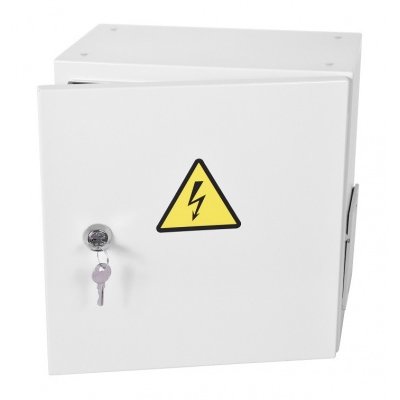 Шкаф серверный ЦМО Эконом (ШТВ-НЭ-5.5.25-3ВВА-Т1) настенный 11U 500x250мм пер.дв.стал.лист задн.дв.спл.стал.лист несъемные серый 220мм 18кг 500мм IP54