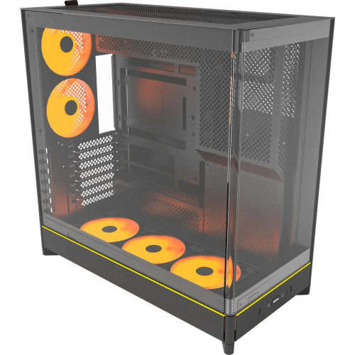 Корпус Montech HS02 Pro Black / ATX / 5x120mm ARGB fans hub / HS02 Pro (B)