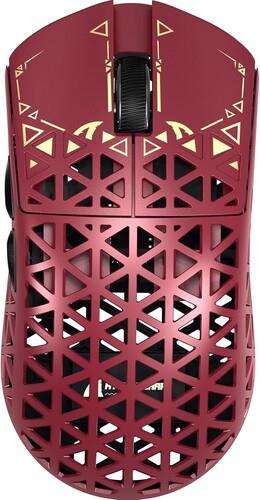 Мышь беспроводная/проводная Attack Shark R5 Ultra [Shark R5 Red] красный