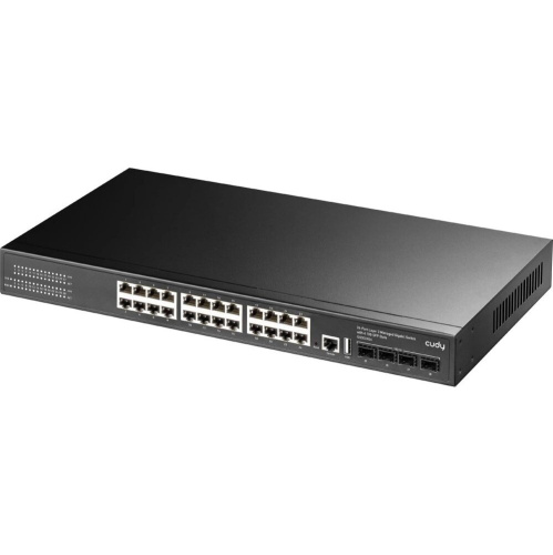 Коммутатор управляемый Cudy GS5024S4 (L3) 24x1Гбит/с 4SFP+