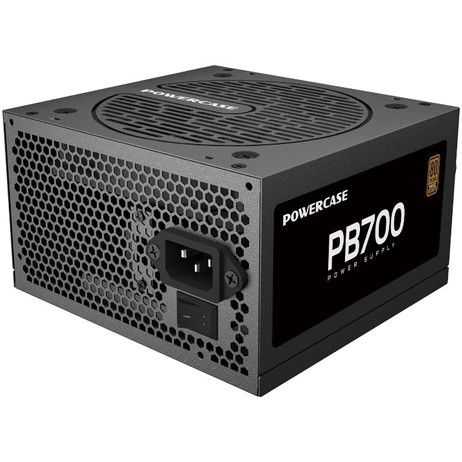 Блок питания Powercase PB700 (PS-700B-DC) (80 Plus Bronze, ATX 2.31, 700W, APFC, DC-DC, 120mm Fan)