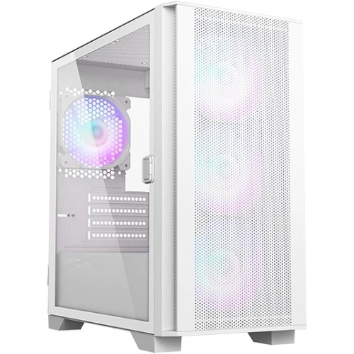Корпус Montech AIR 100 ARGB White (AIR100AW) / mATX / 4x120mm ARGB fans hub
