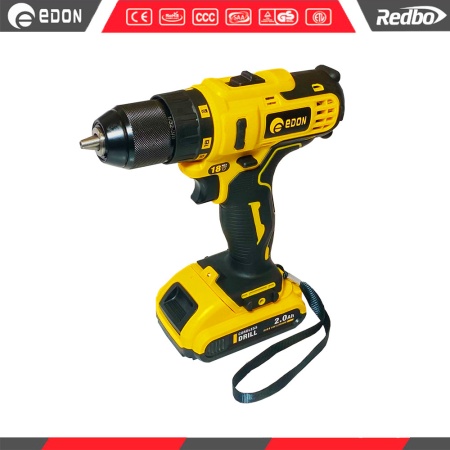 Дрель-шуруповерт аккум EDON AD-18 (новый, набор)