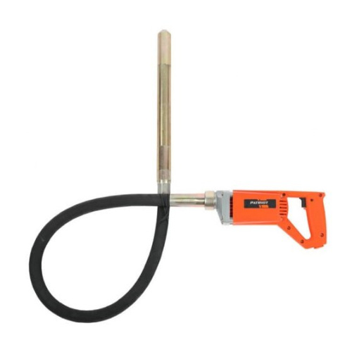 Вибратор Patriot CV 100 (130301100) для бетона 1000Вт электрический оранжевый