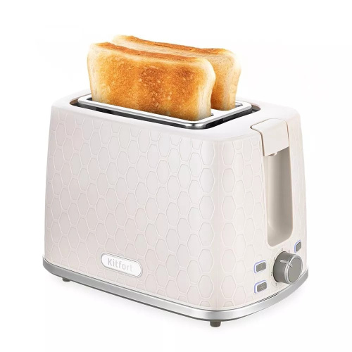 Тостер KitFort КТ-6075 бежевый