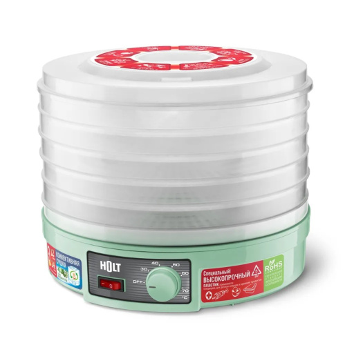 Сушилка для овощей и фруктов Holt HT-FD-002 бирюзовый