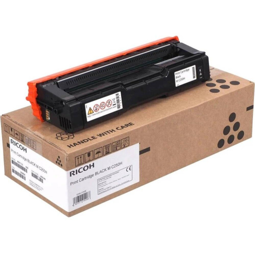 Принт-картридж Ricoh тип MC250H (408340) черный увеличенной ёмкости для Ricoh P301W/MC250FW 6900стр