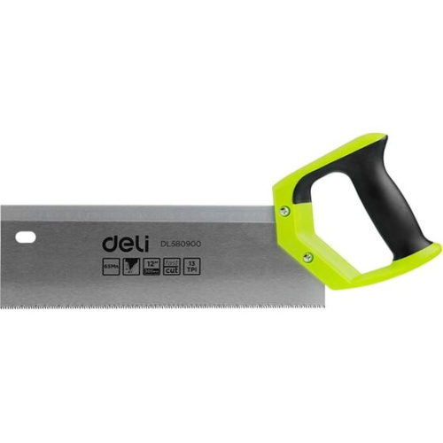 Стусло пластиковое с пилой Deli DL580900