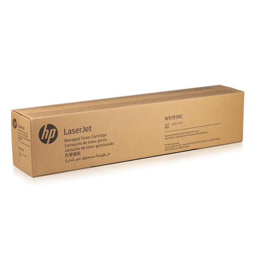 Тонер-картридж HP W9191MC Cyan Managed LaserJet Toner Cartridge 28000