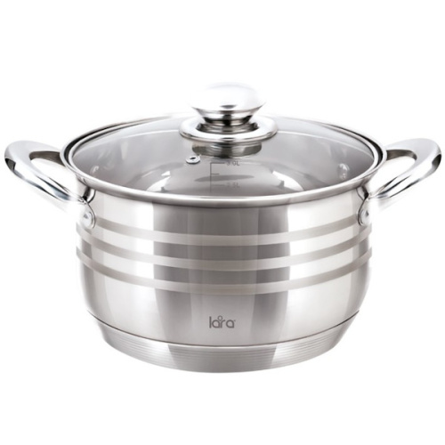 Кастрюля Lara LR02-580 Sonata 2,1л