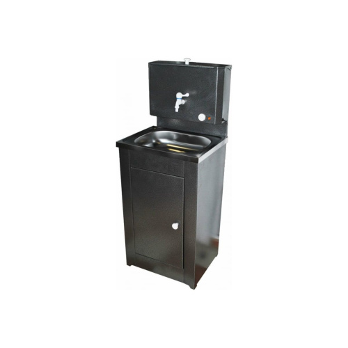 Умывальник дачный Вихрь Комфорт 74/4/8 с подогревом/нерж.мойка/серебро