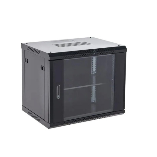 Шкаф коммутационный Rexant 04-1266-112 настенный 12U 600x600мм черный