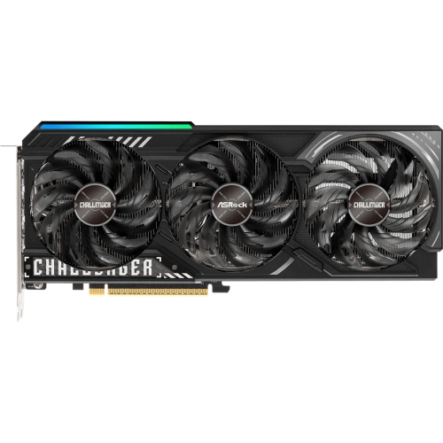 Видеокарта ASRock Radeon RX 9070 XT Challenger 16GB (RX9070XT CL 16G) //RX 9070XT, HDMI, DP*3, 16G, D6