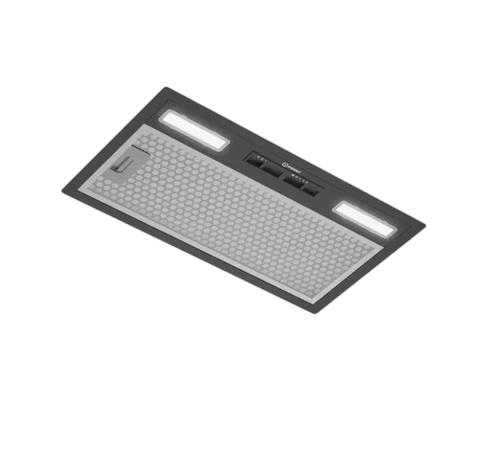 Вытяжка полновстраиваемая Indesit INAE 64LM BL черный