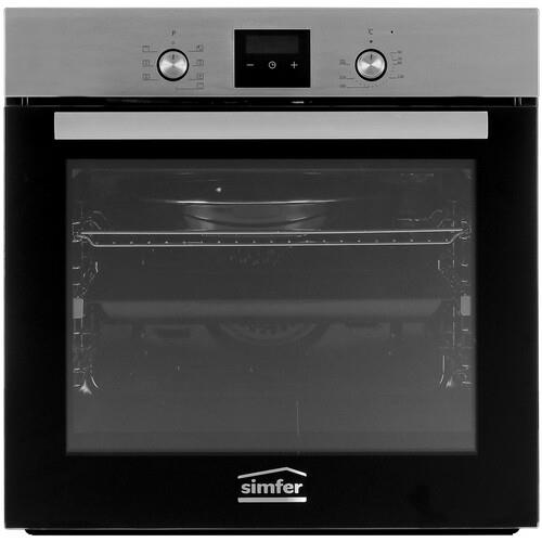 Электрический духовой шкаф Simfer B6EM58016 серебристый