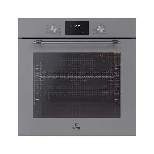 Электрический духовой шкаф LEX EDP 671 GR MAX серый