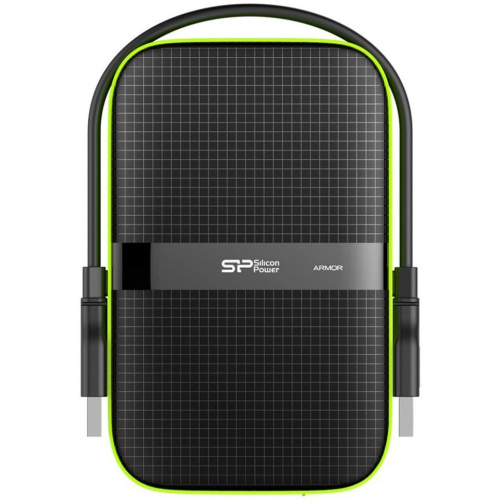 Внешний HDD Silicon Power USB 3.0 1Tb SP010TBPHDA60S3K A60 SP010TBPHDA60S3K Armor 2.5" черный
