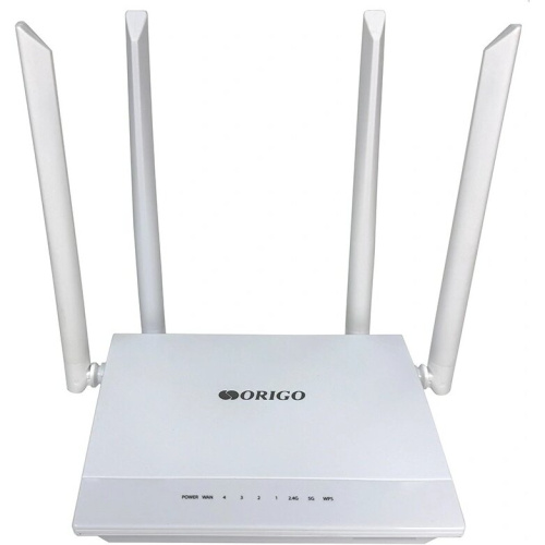 Маршрутизатор Origo AC1200 (OWR1240ACG/A1A) AC1200 10/100/1000BASE-T белый