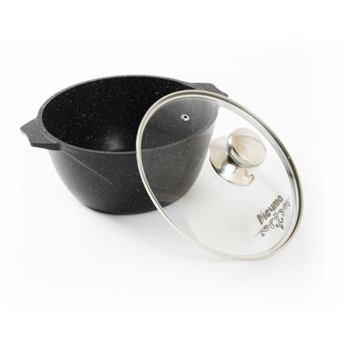 Кастрюля МЕЧТА 45802 Гранит black 5л