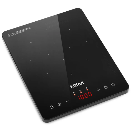 Плита индукционная Kitfort КТ-167 черный стеклокерамика