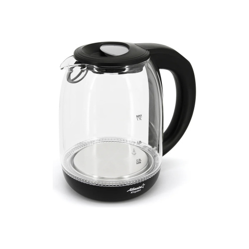 Электрочайник ATLANTA ATH-2532 1,7л стекло black