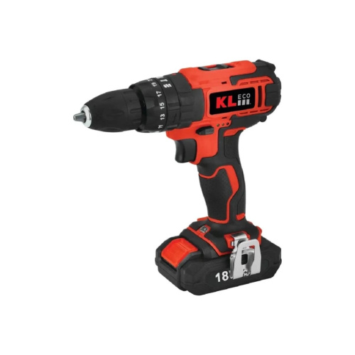 Шуруповерт ударный аккумуляторный KLECO KE18DM-20DB с АКБ и ЗУ
