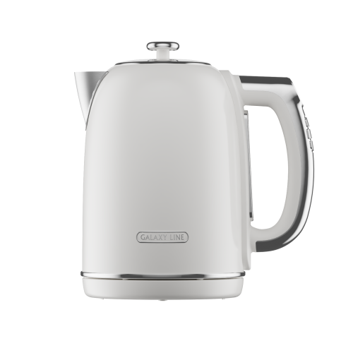 Электрочайник Galaxy Line GL 0361 белый нерж.сталь/пластик (7010103610)