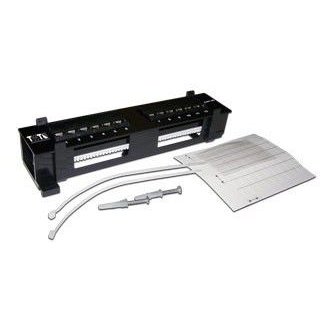Патч-панель Lanmaster TWT-PP12UTP-H 10" 1U 12xRJ45 кат.5e UTP