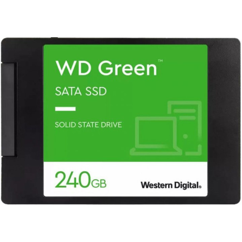 SSD Western Digitall Green WDS240G3G0A 240Gb SATA-III 2,5”/7мм