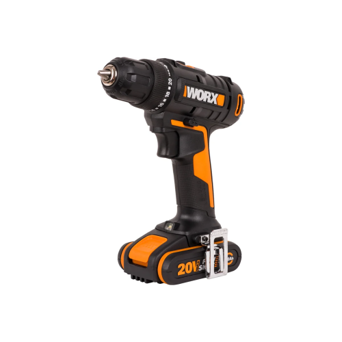 Дрель-шуруповерт аккумуляторная WORX WX100.2 2 АКБ 2Ач и ЗУ 0,4А сумка