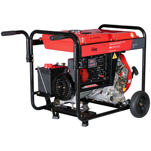 Электростанция FUBAG DS 7000 DA ES (641695) дизельная, электростартер, коннектор