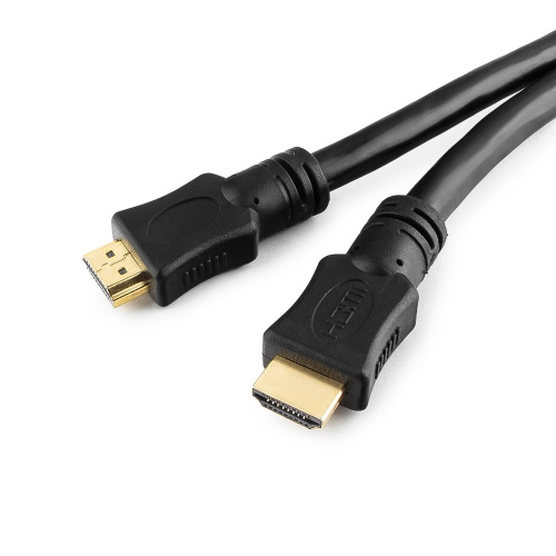 Кабель Gembird HDMI 30м, v1.4, 19M/19M, черный, позол.разъемы, экран, пакет (CC-HDMI4-30M )