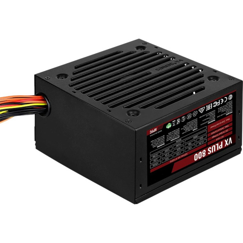 Блок питания FORMULA VX Plus 800W (VX Plus 800 (F)) (ATX12V 2.3, APFC, 20+4 pin, 120mm fan, PCI-E 6+2Px4, 6xSATA)