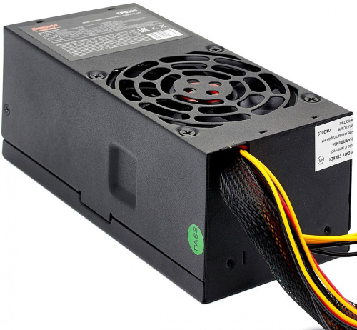 Блок питания ExeGate Special TPS350 ES279024RUS 350W, TFX, black, 8cm fan, 24p+4p, 3xSATA, 3xIDE, FDD